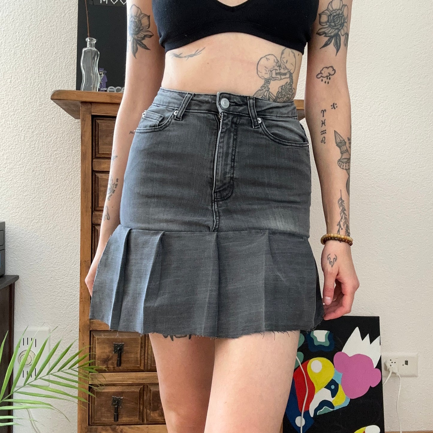 Reworked Jeans Skirt | Bern