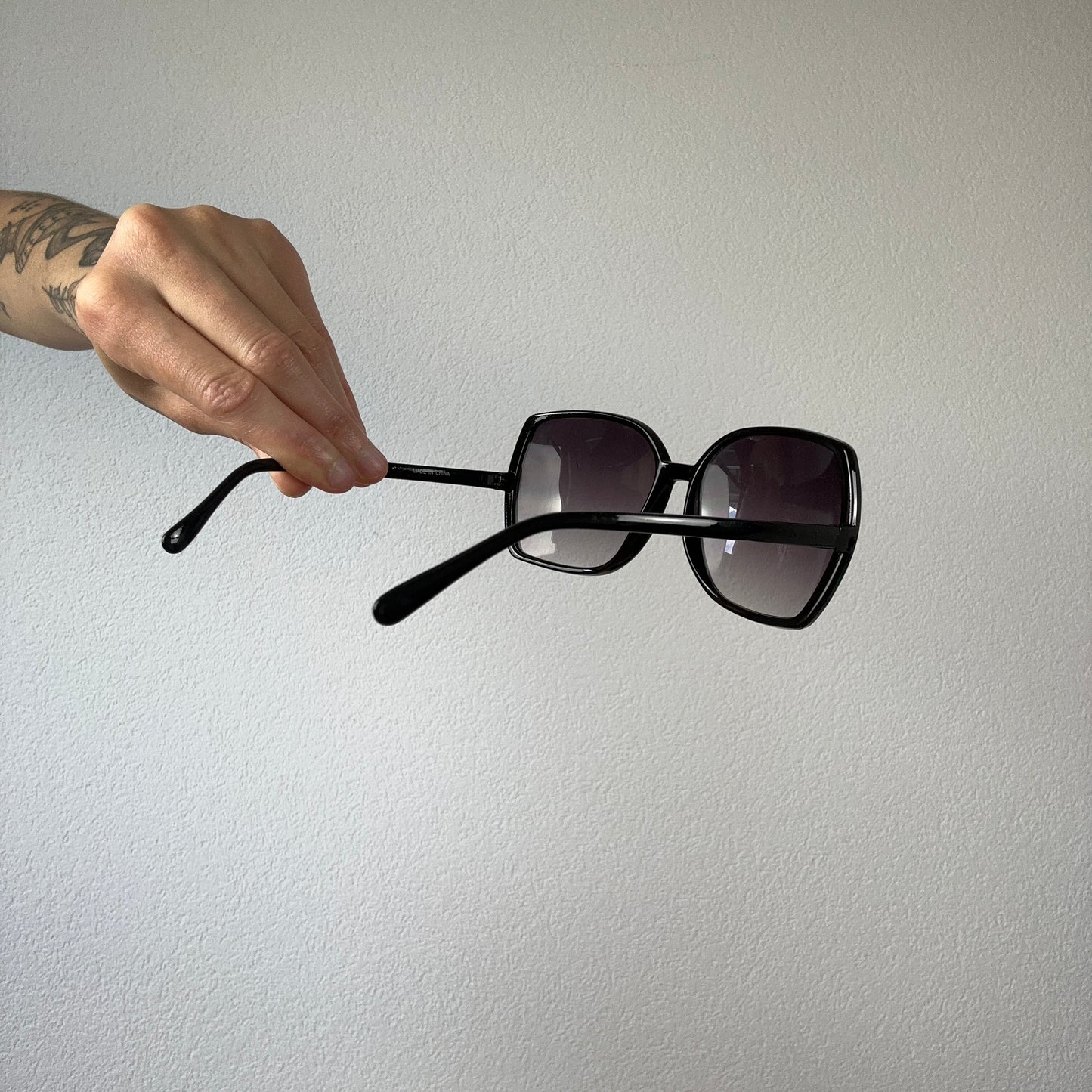 Schwarze Sonnenbrille