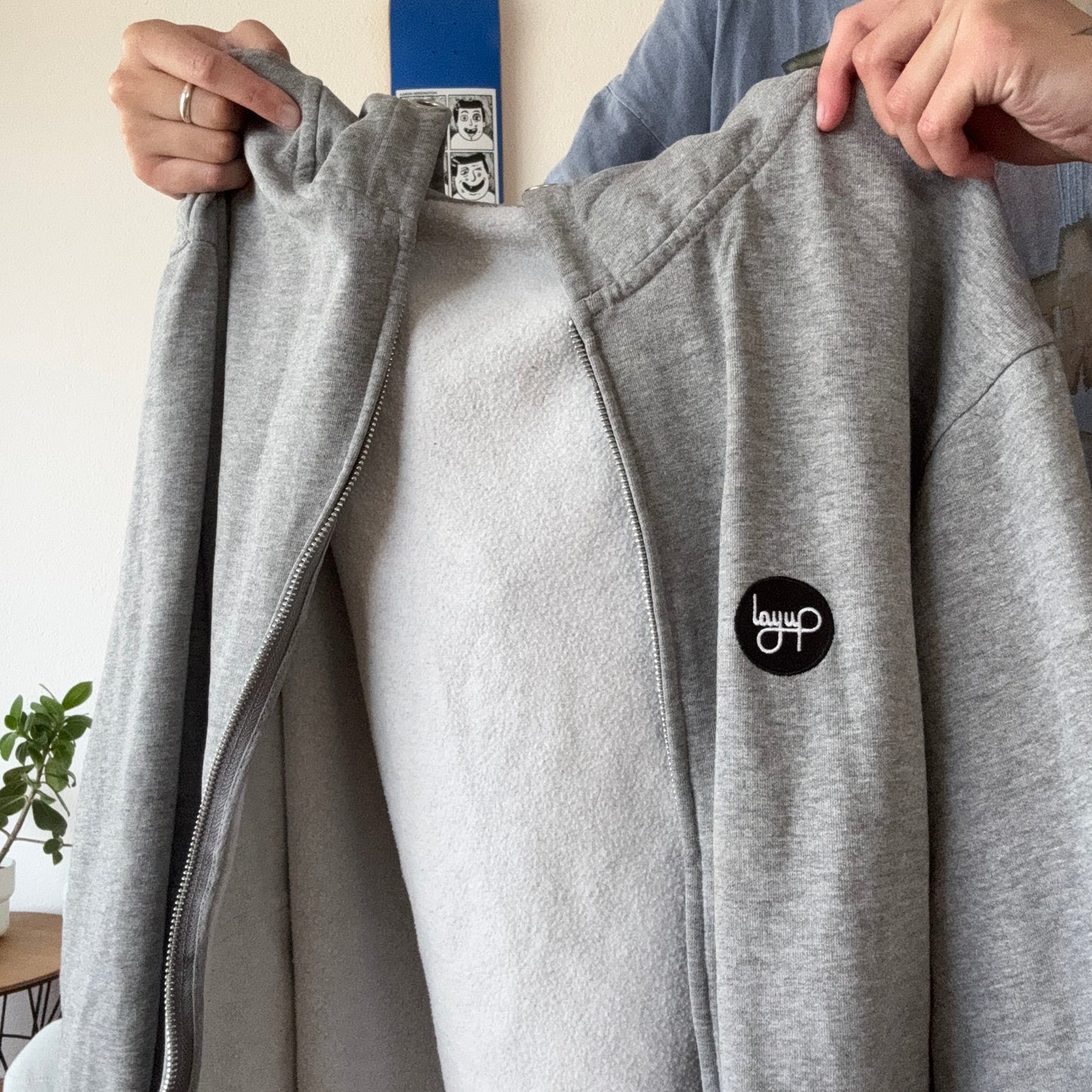 Gray Layup Jacket