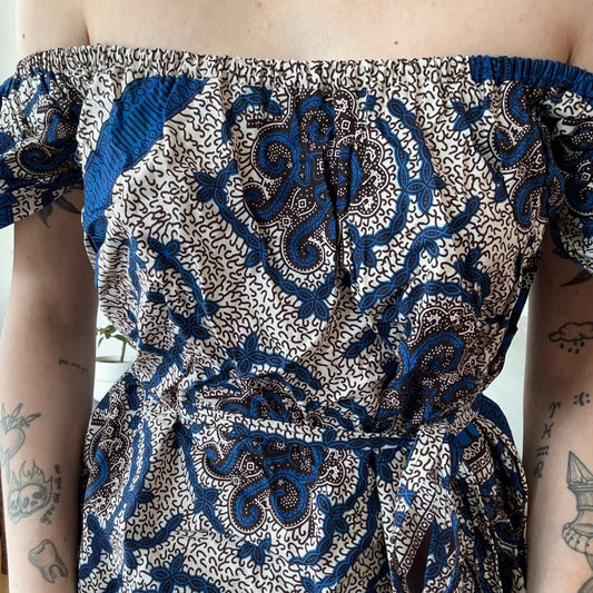 Blue and white Dress | Bern