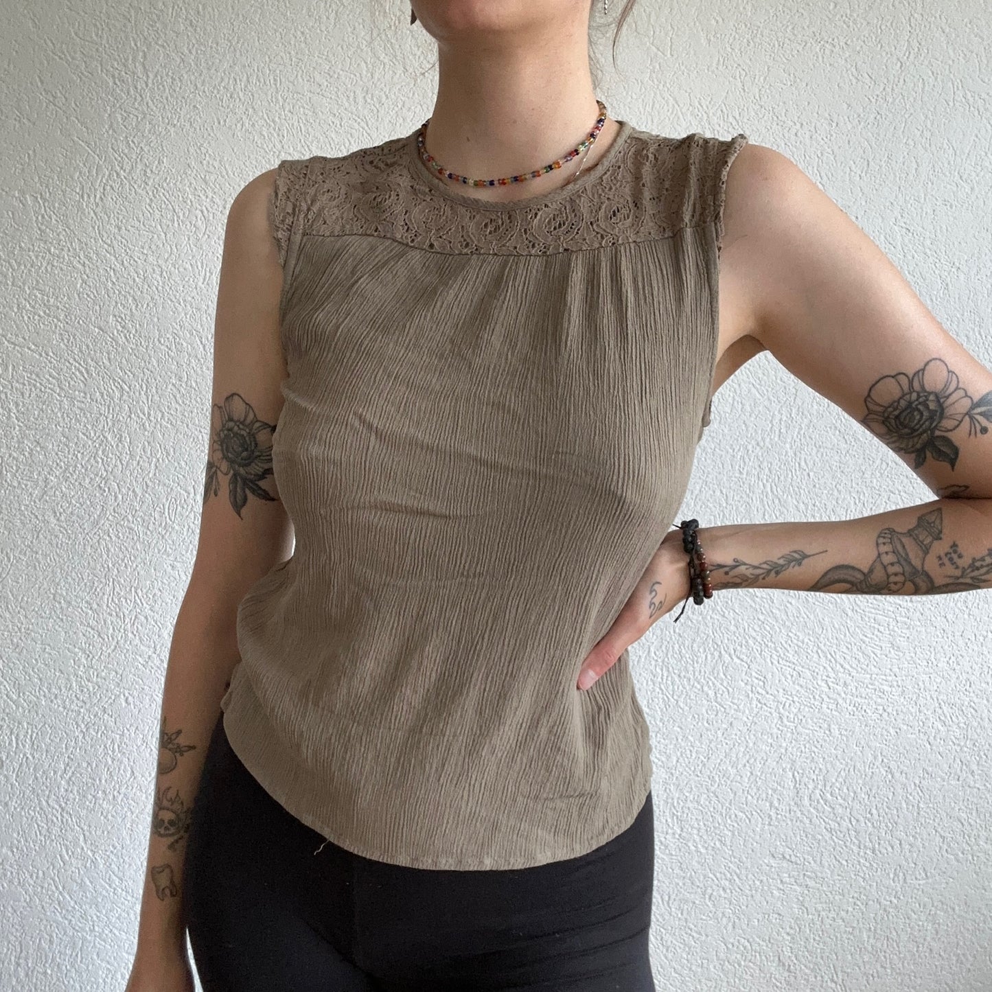 Beige Top