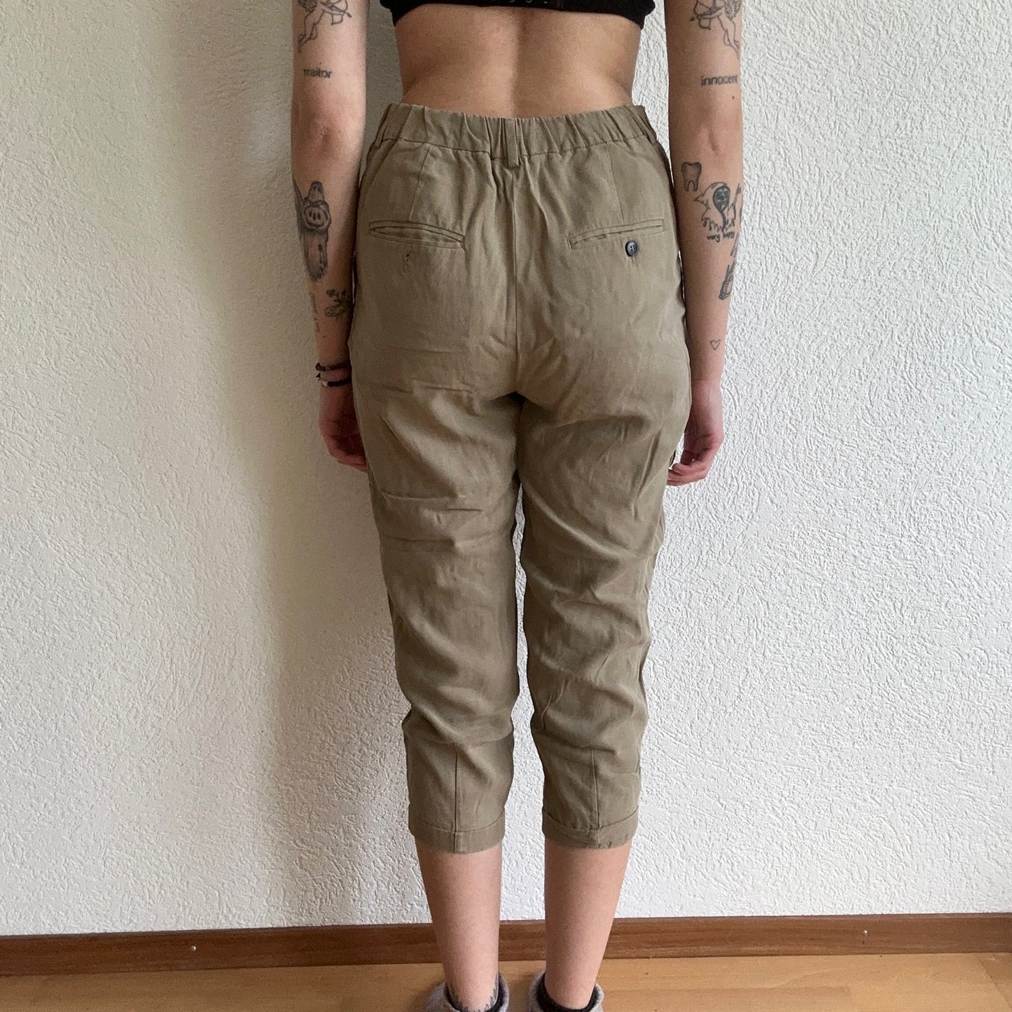 Beige Pants