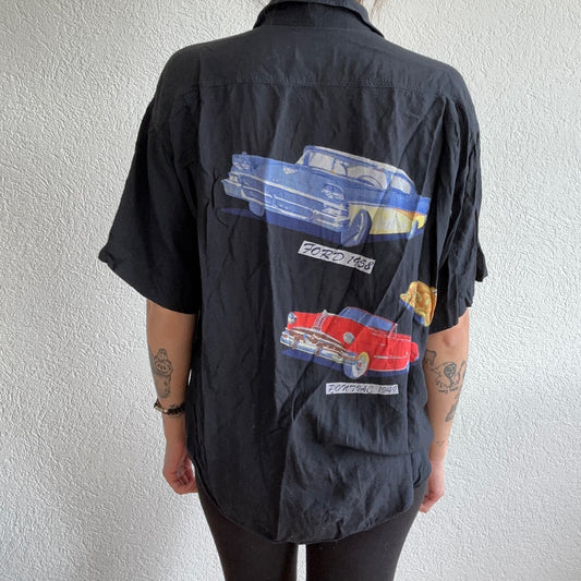 Vintage Blaue Shirt / Bluse | Bern