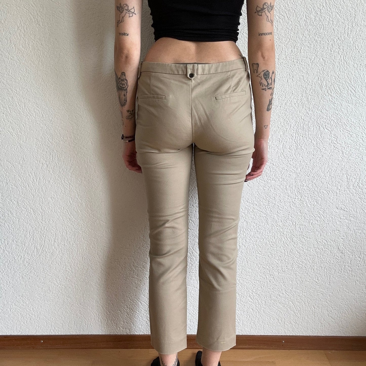 Beige Pants