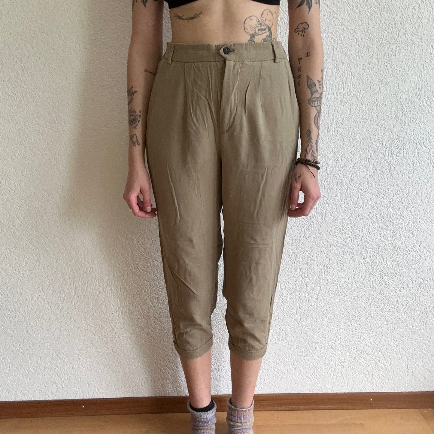 Beige Pants