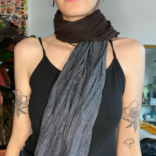 Gray Scarf