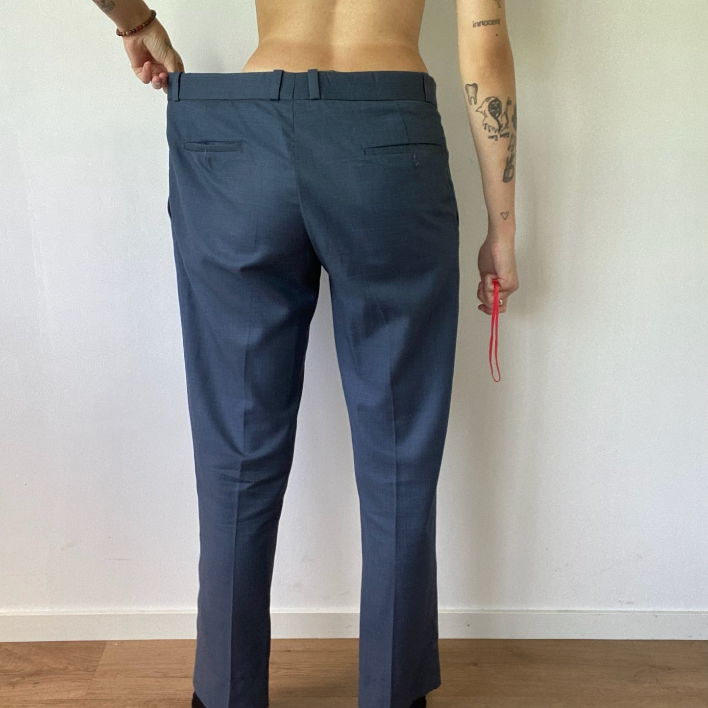 Blue / Gray Suit Pants