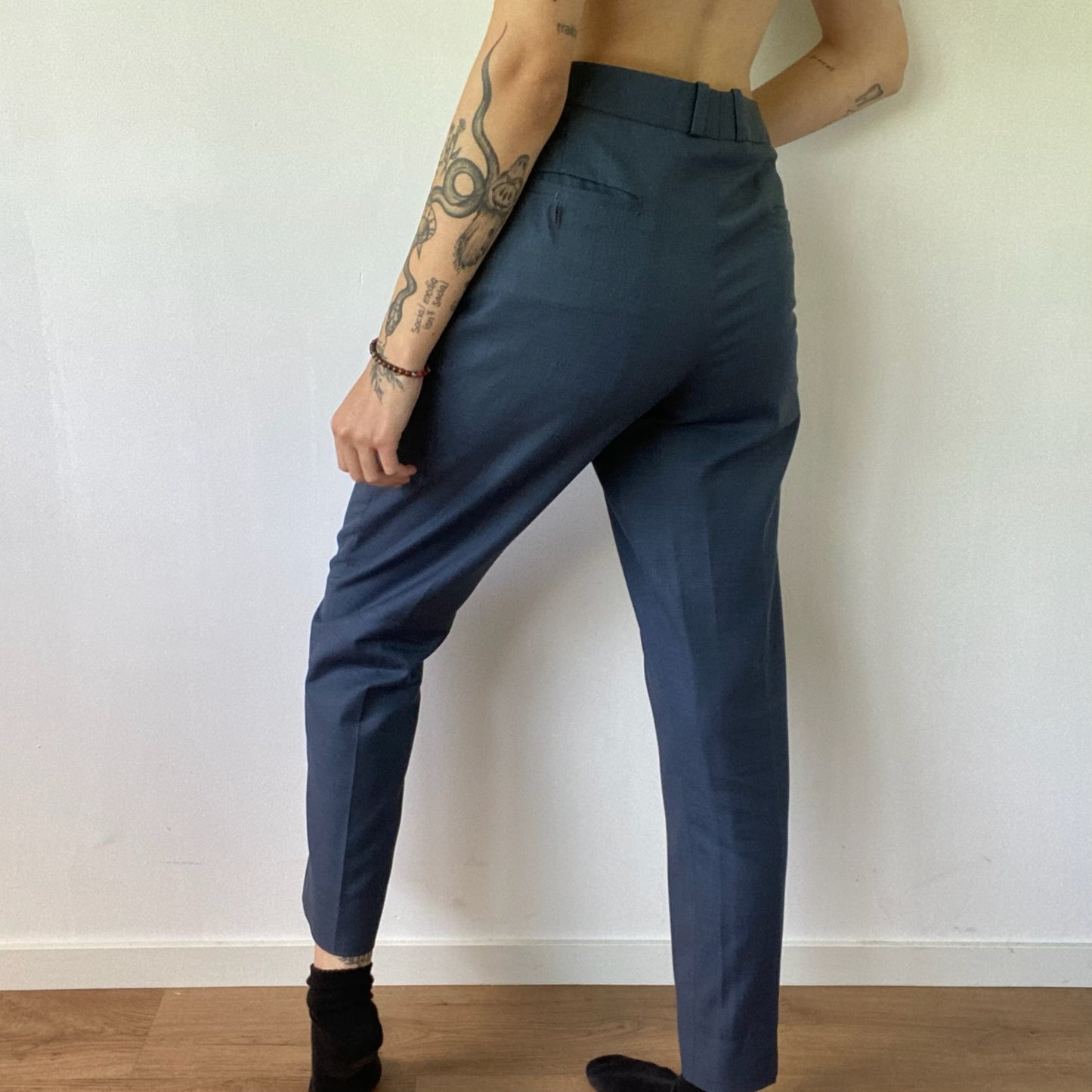 Blue / Gray Suit Pants