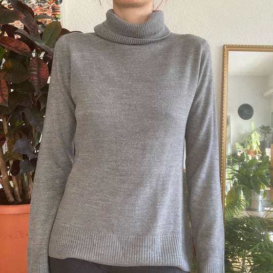 Gray Turtleneck Longsleeve