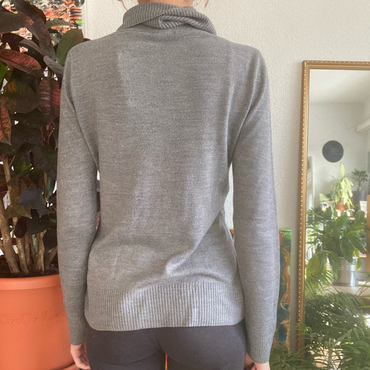 Gray Turtleneck Longsleeve