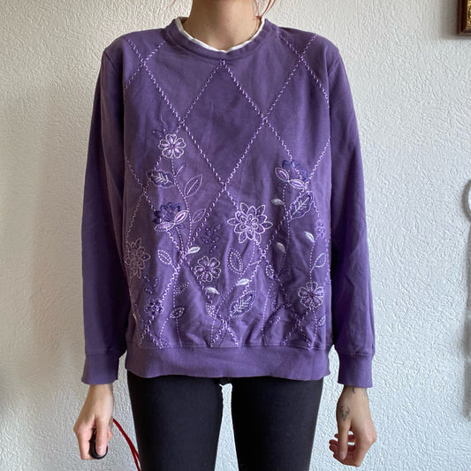 Purple Vintage Sweater | Bern