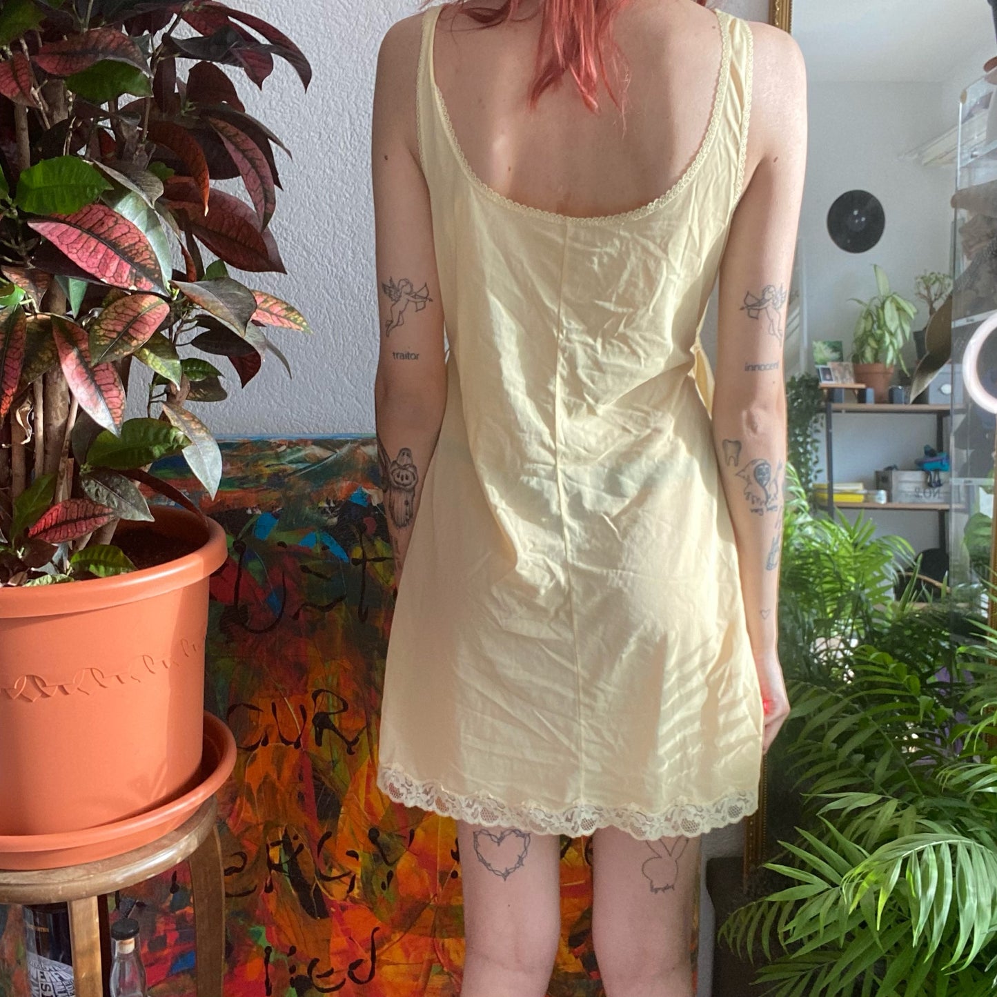 Y2K Vintage Yellow Nightgown | Bern