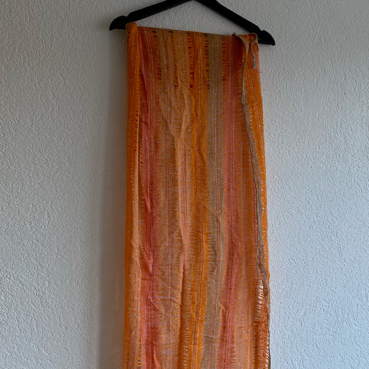 Orange Y2K Vintage Scarf