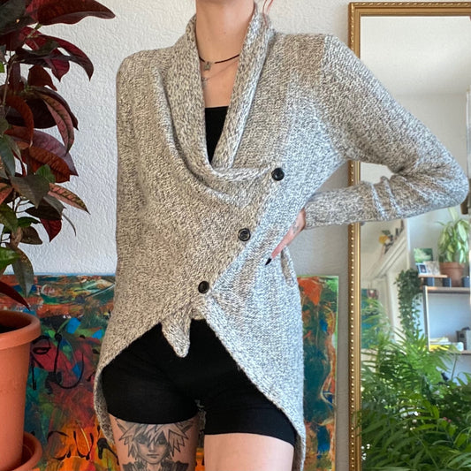 Gray Cardigan