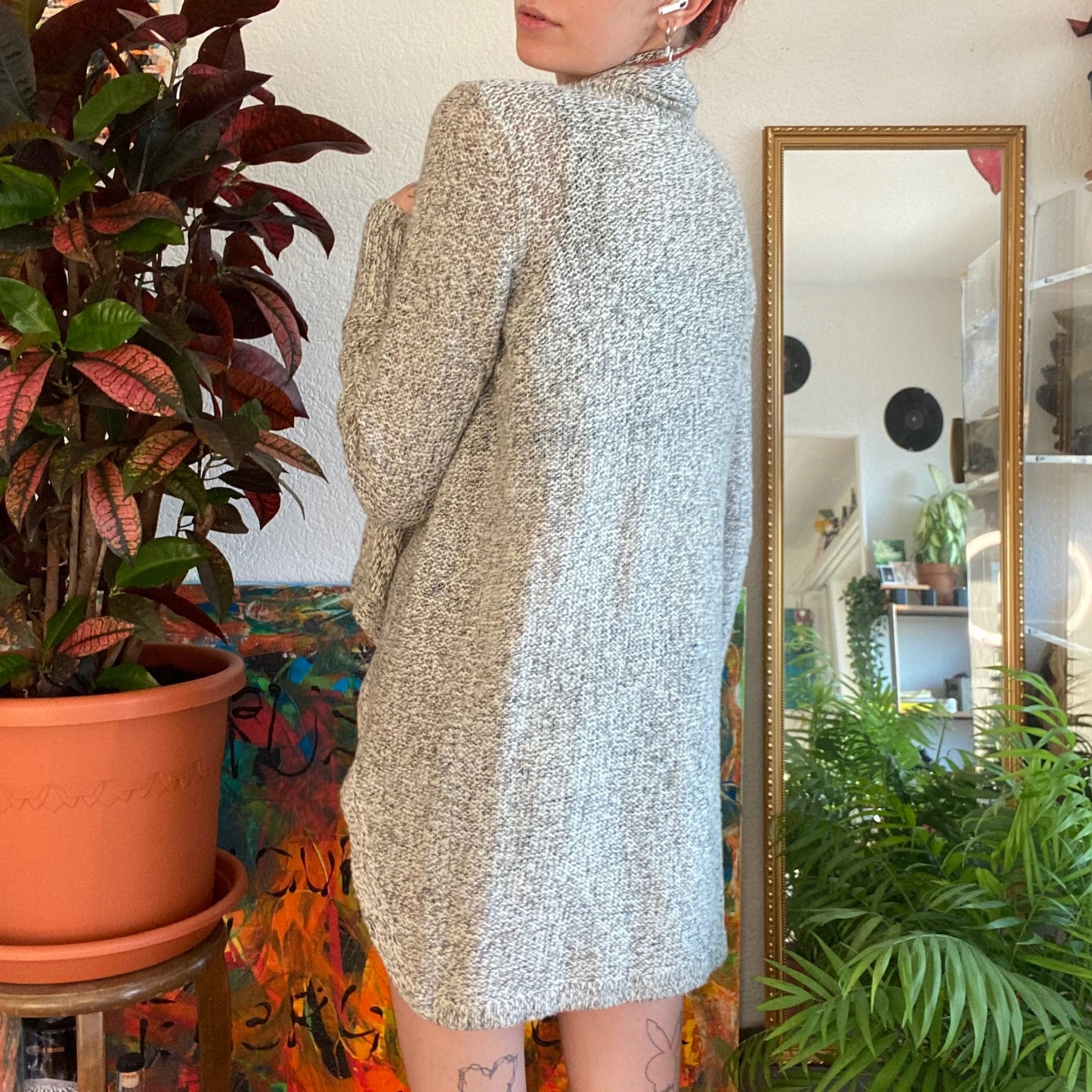 Gray Cardigan