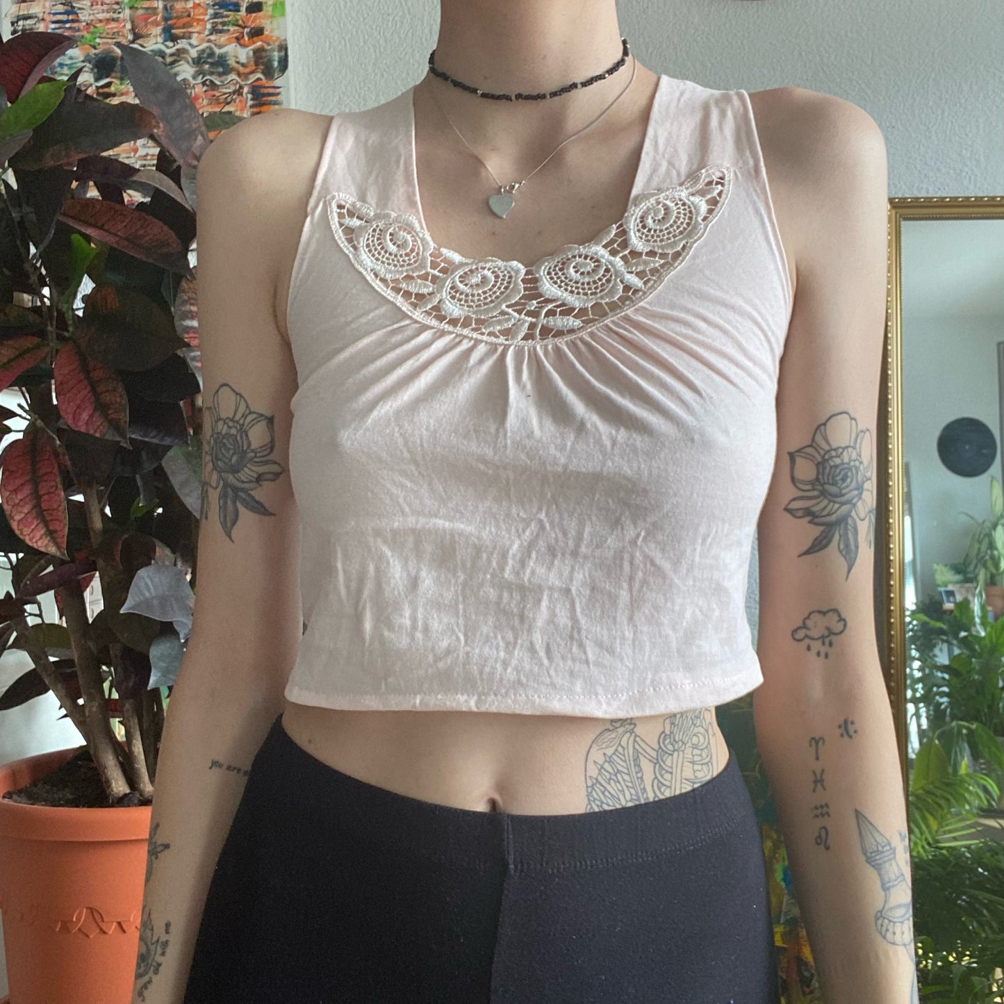 Reworked Light Pink Top | Bern