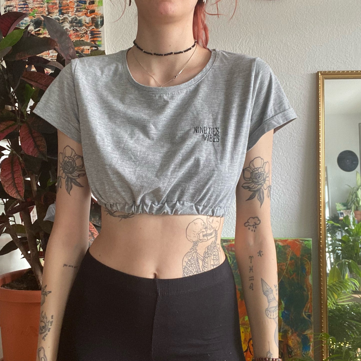 Thriftflip Gray Top | Bern