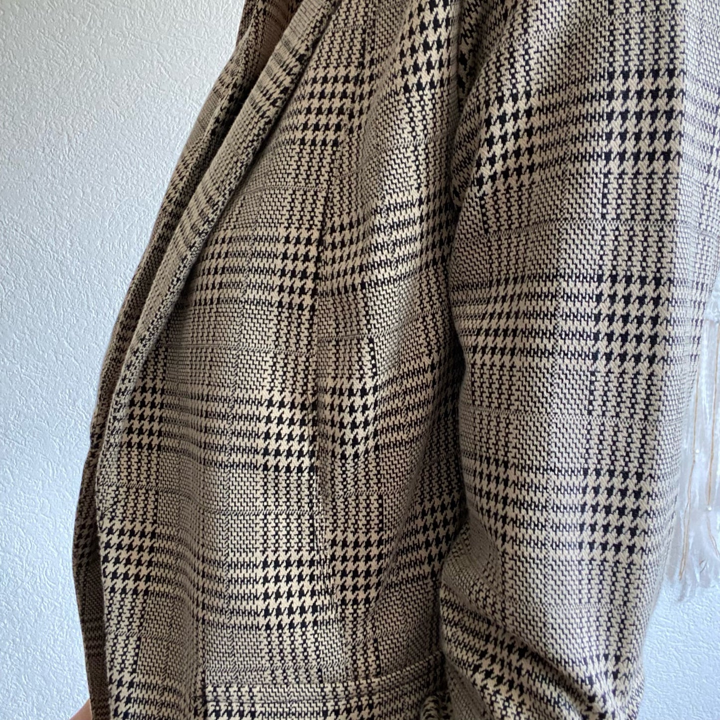 Blazer beige à motifs noirs | Berne