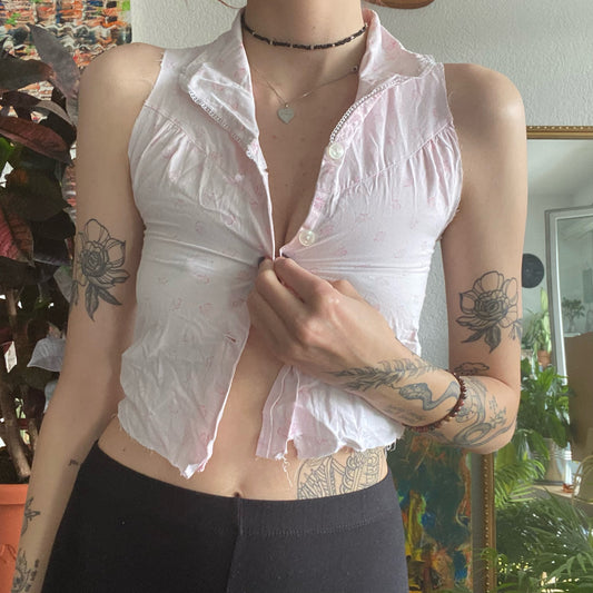 Pink Reworked Top