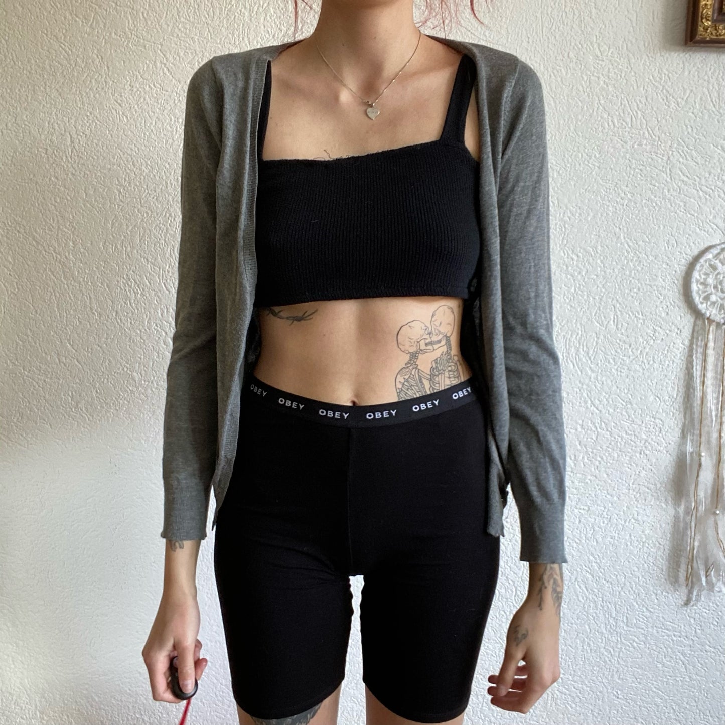 Gray Cardigan