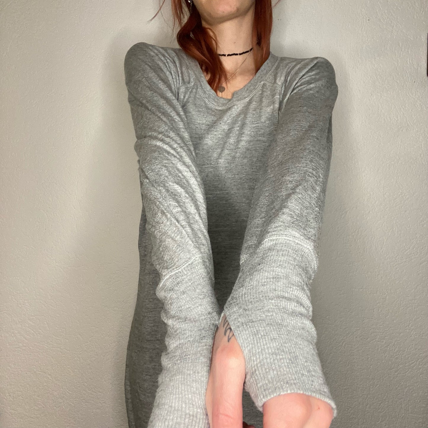 Gray Longsleeve / Dress