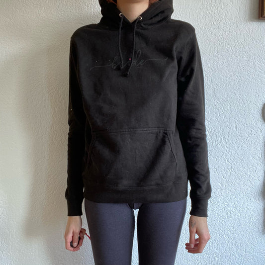 Sweat à capuche noir | Rangement