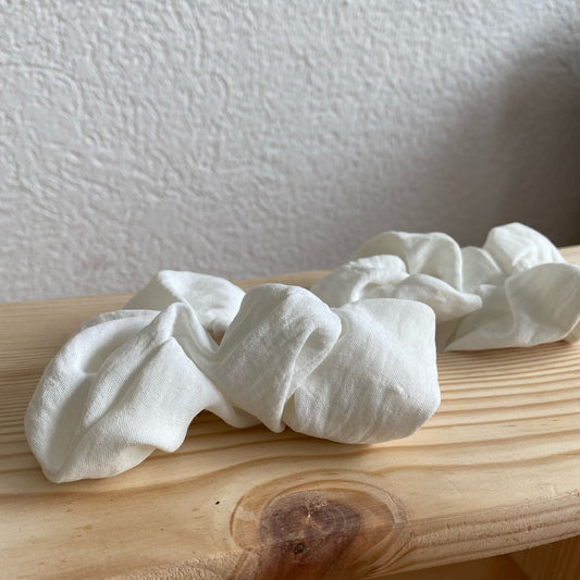 White Scrunchy