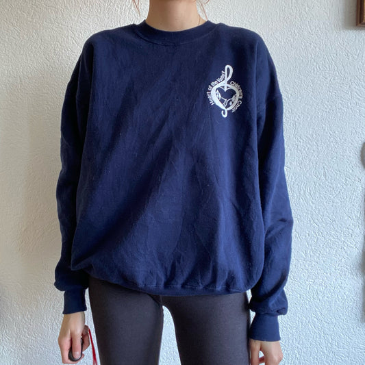 Vintage Blue Sweater | Bern