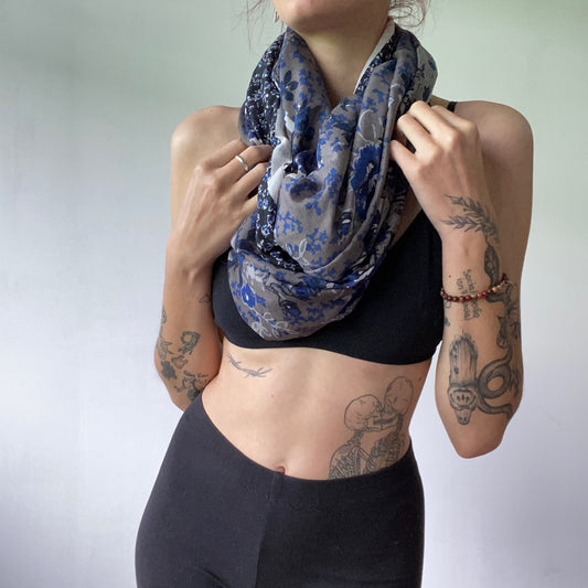 Blue Scarf