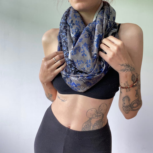 Blue Scarf