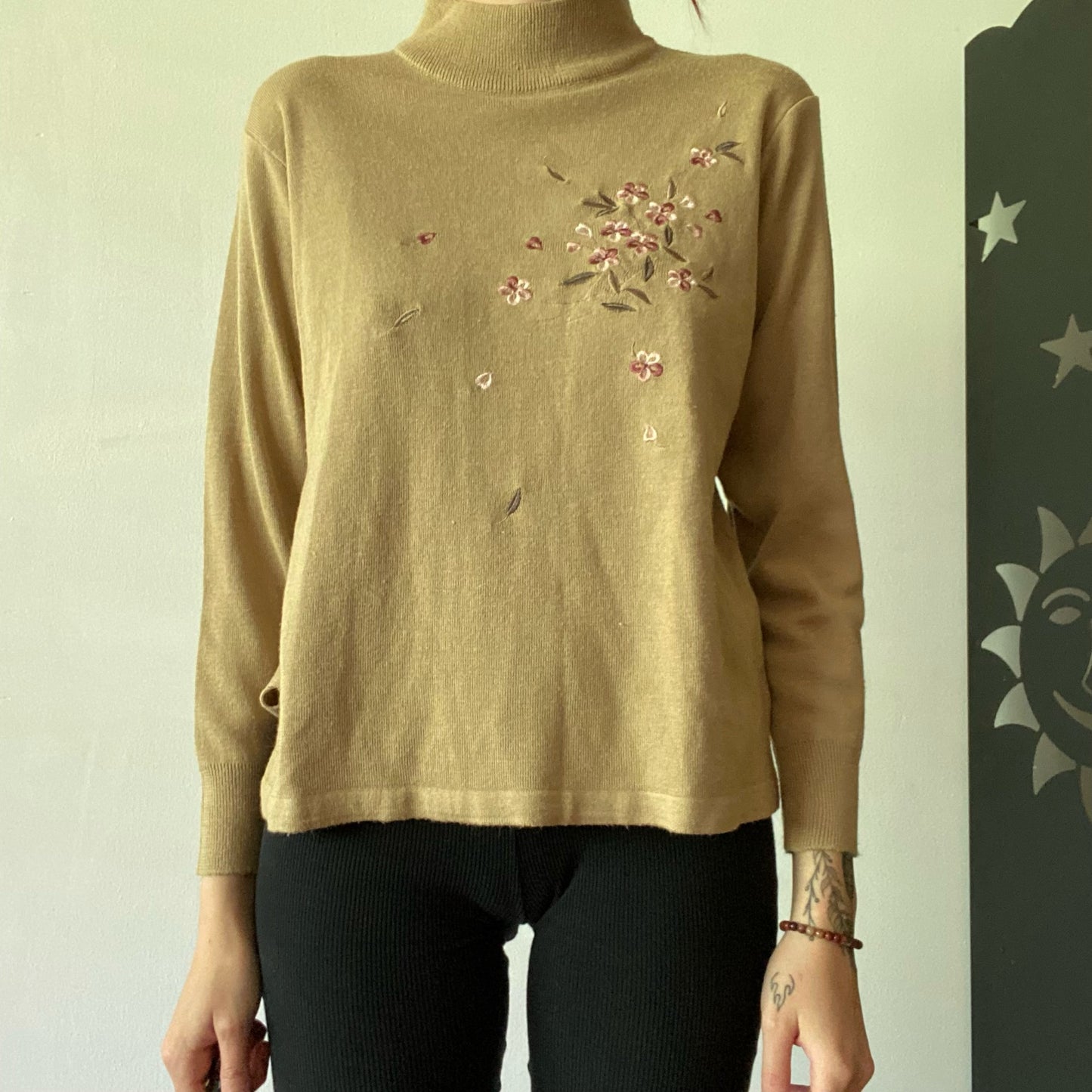 Beige Knit Sweater | Bern