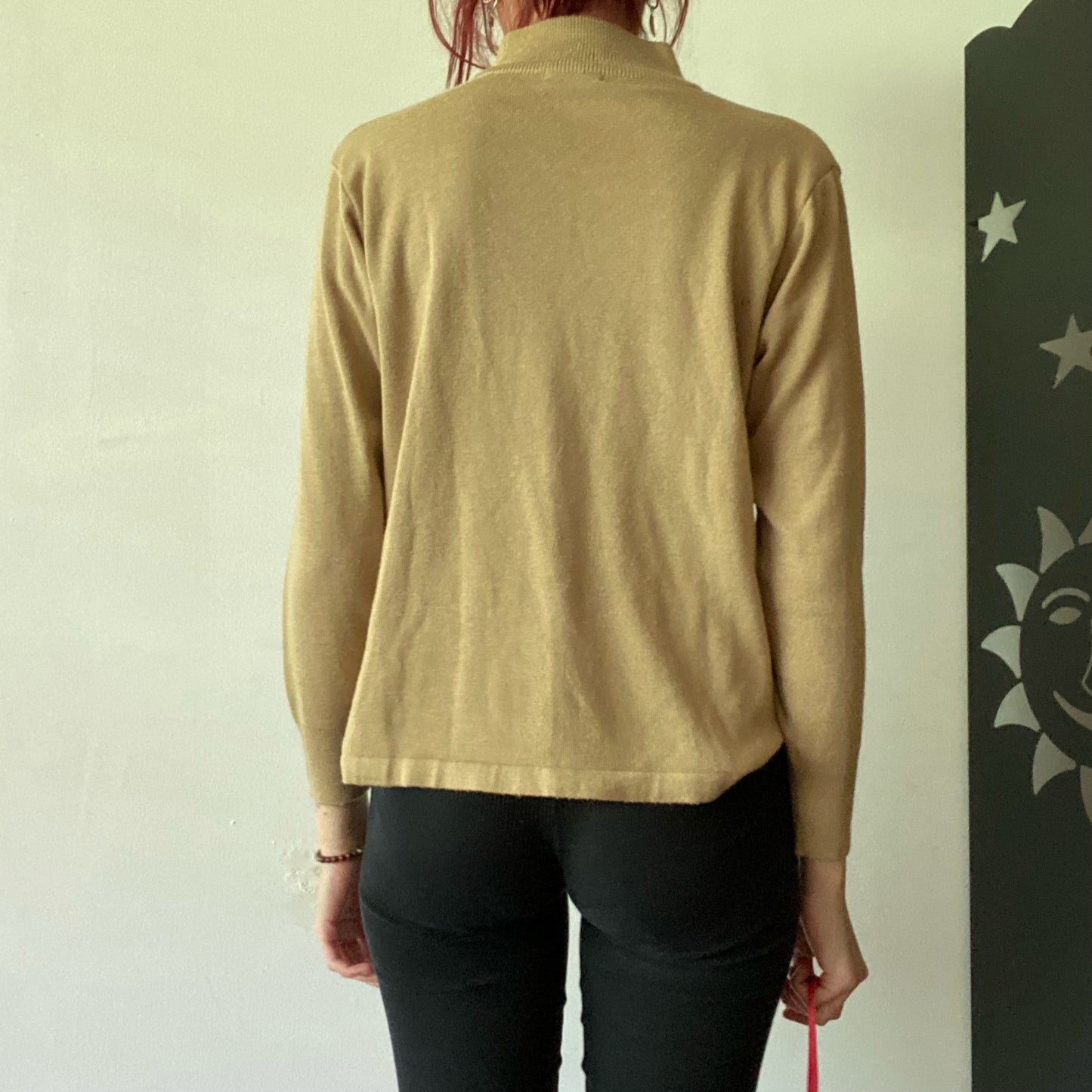 Beige Knit Sweater | Bern