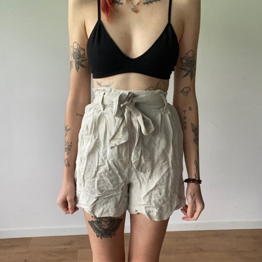 Beige Shorts