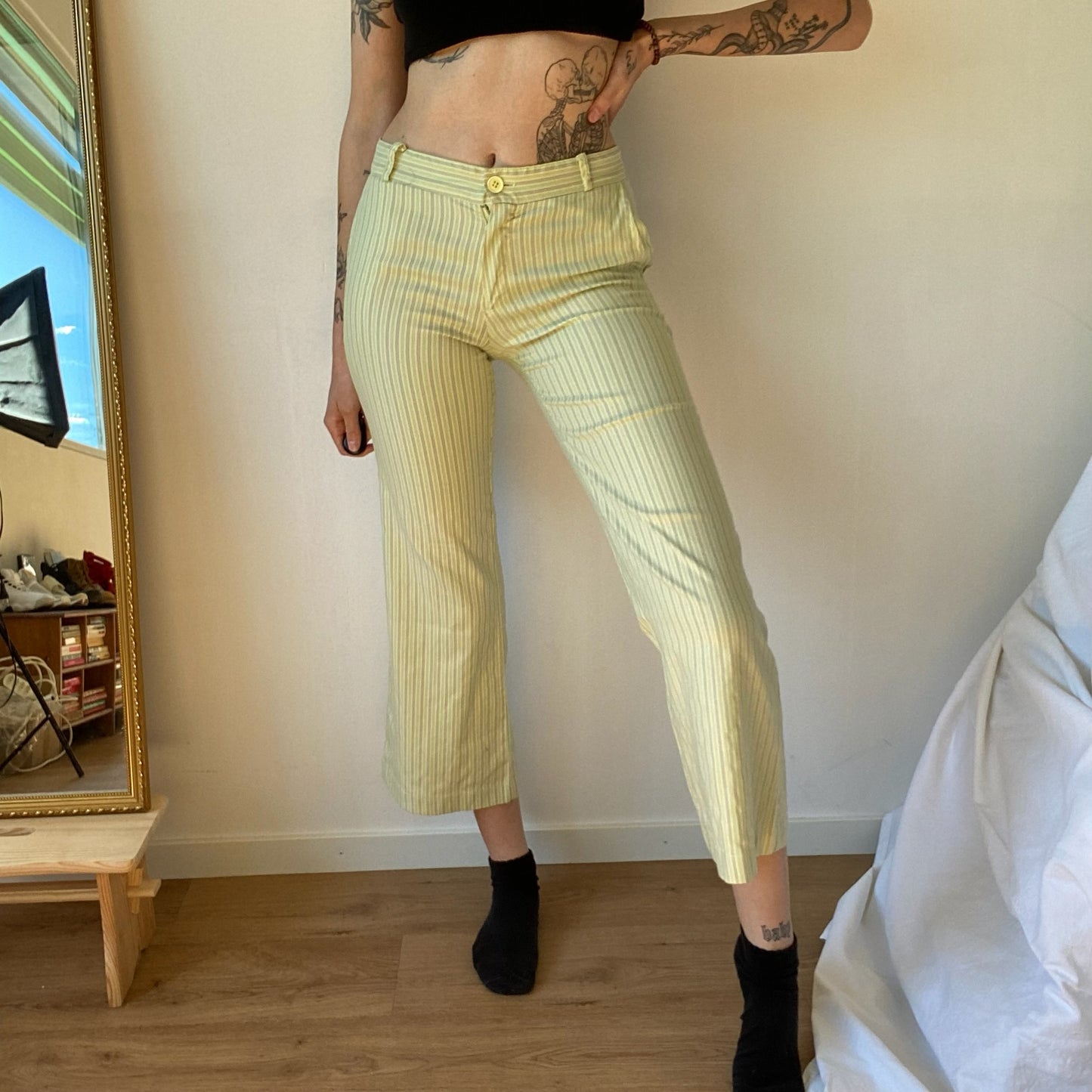 Y2K Vintage Flared Pants