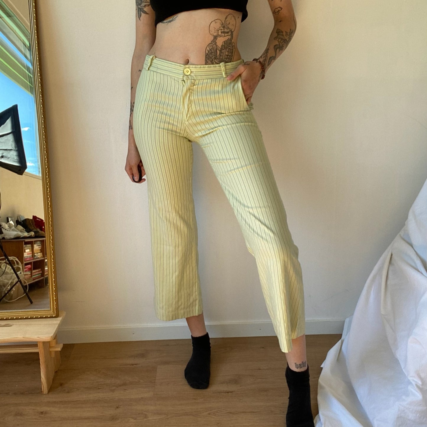 Y2K Vintage Flared Pants