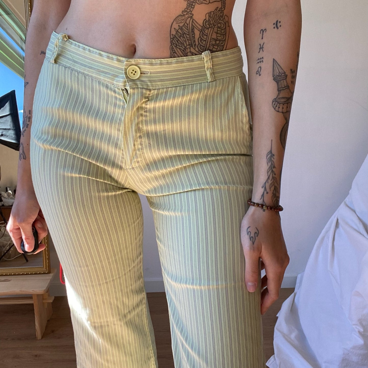 Y2K Vintage Flared Pants