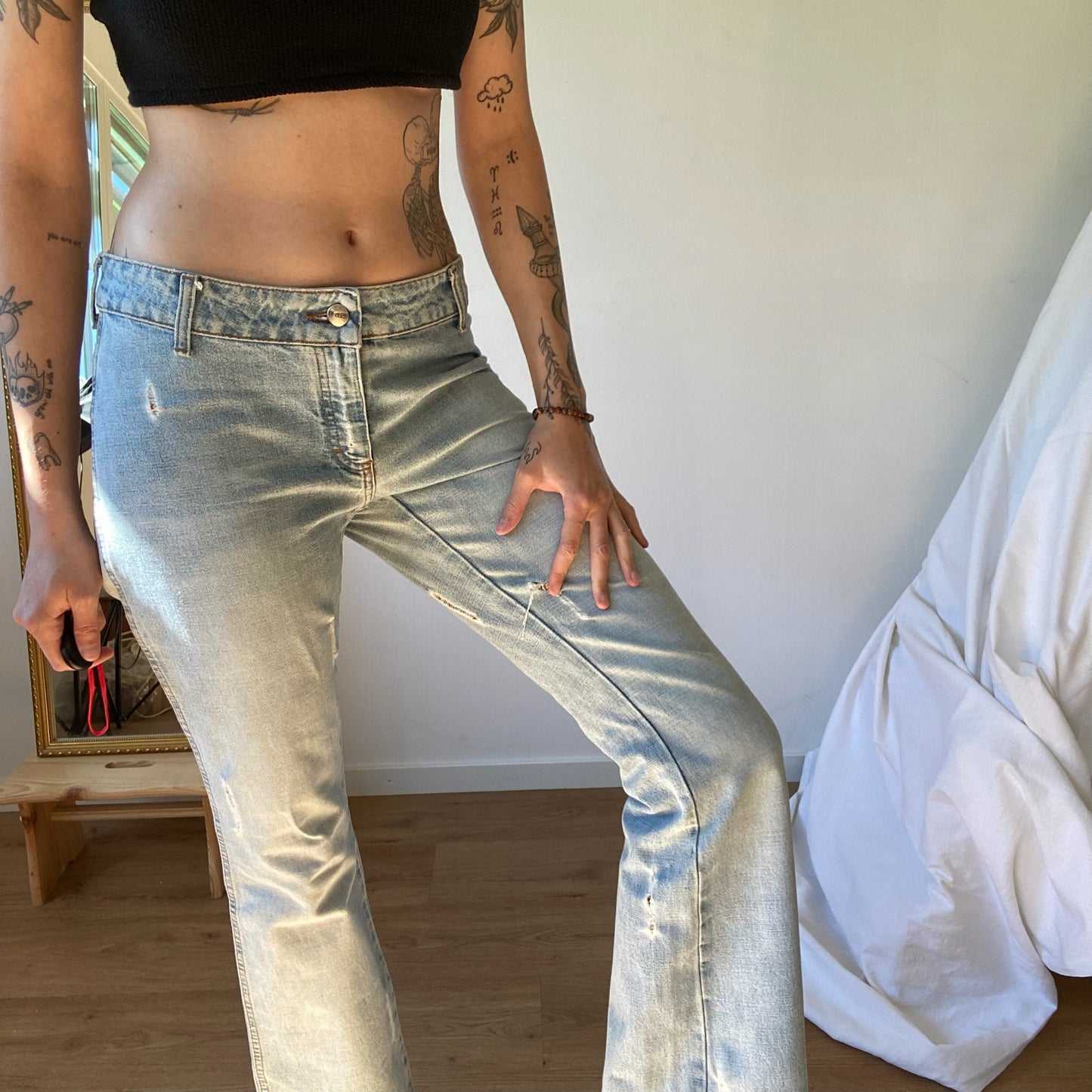 Y2K Vintage Flared Jeans | Bern