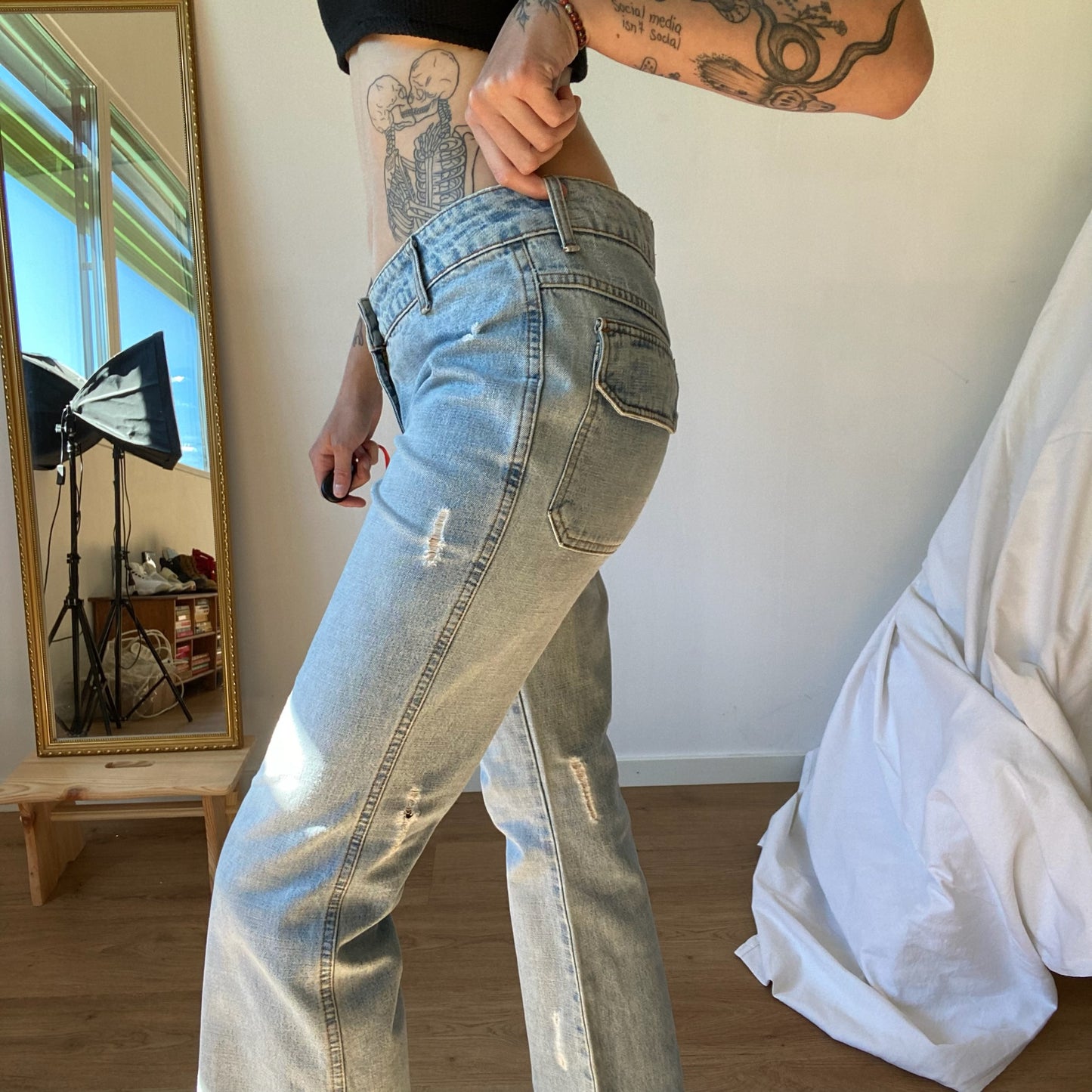 Y2K Vintage Flared Jeans | Bern