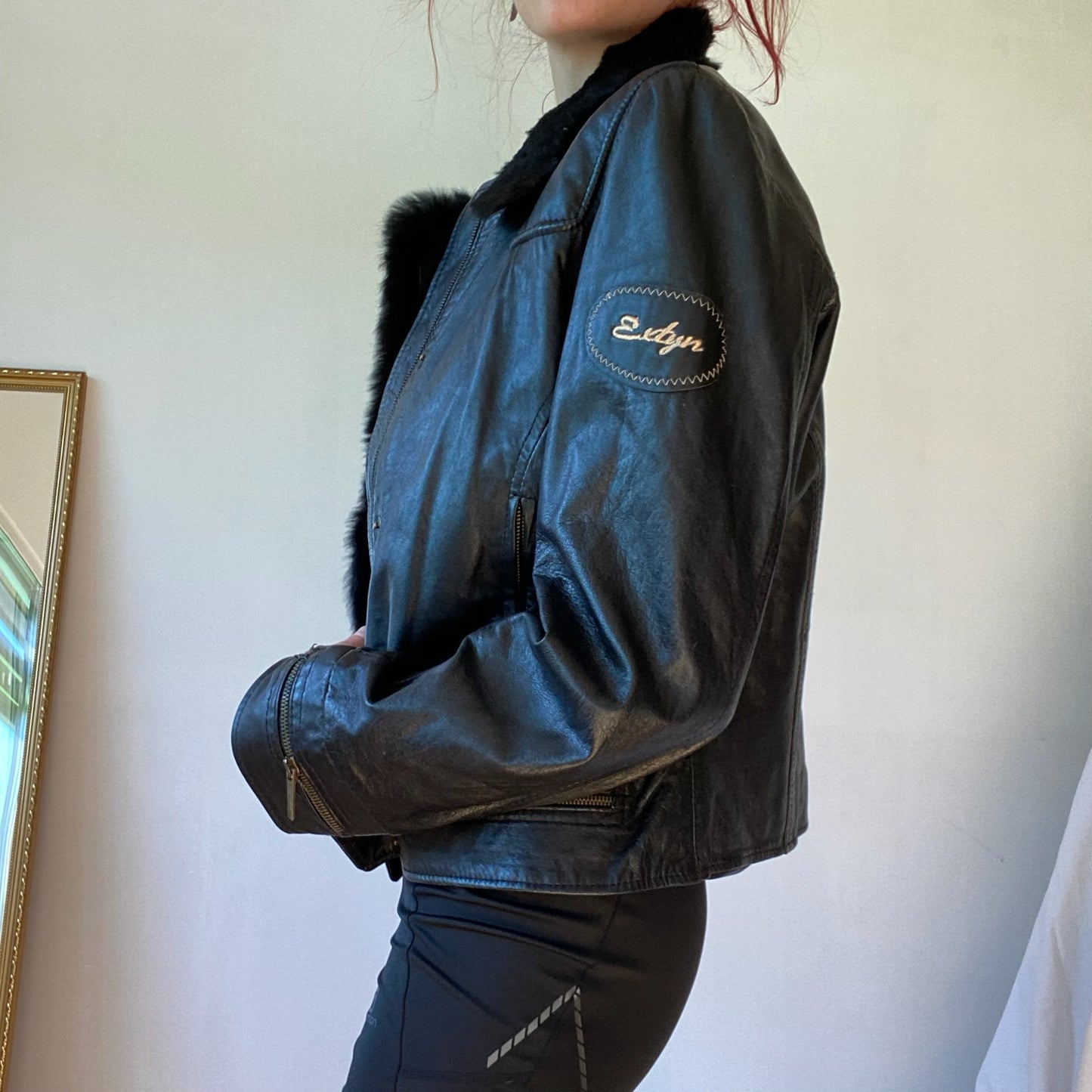 Y2K Vintage Leather Jacket | Bern