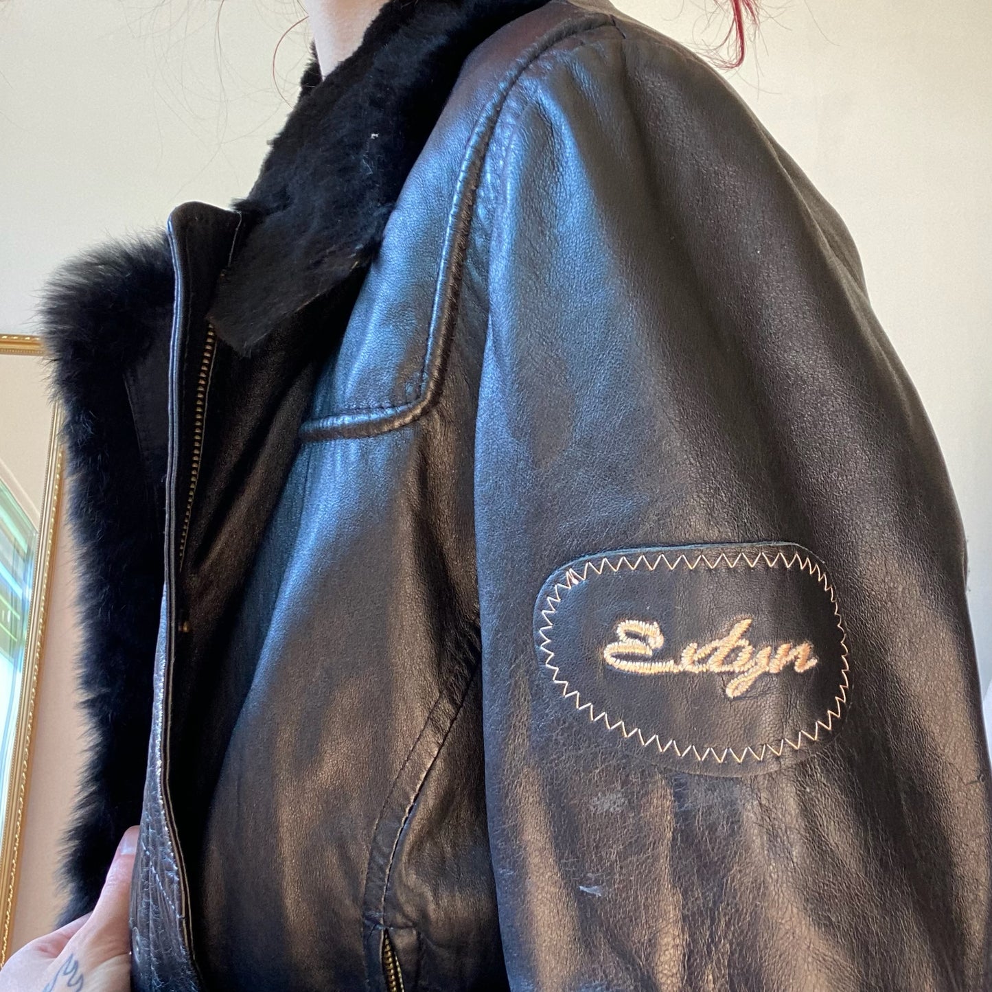 Y2K Vintage Leather Jacket | Bern