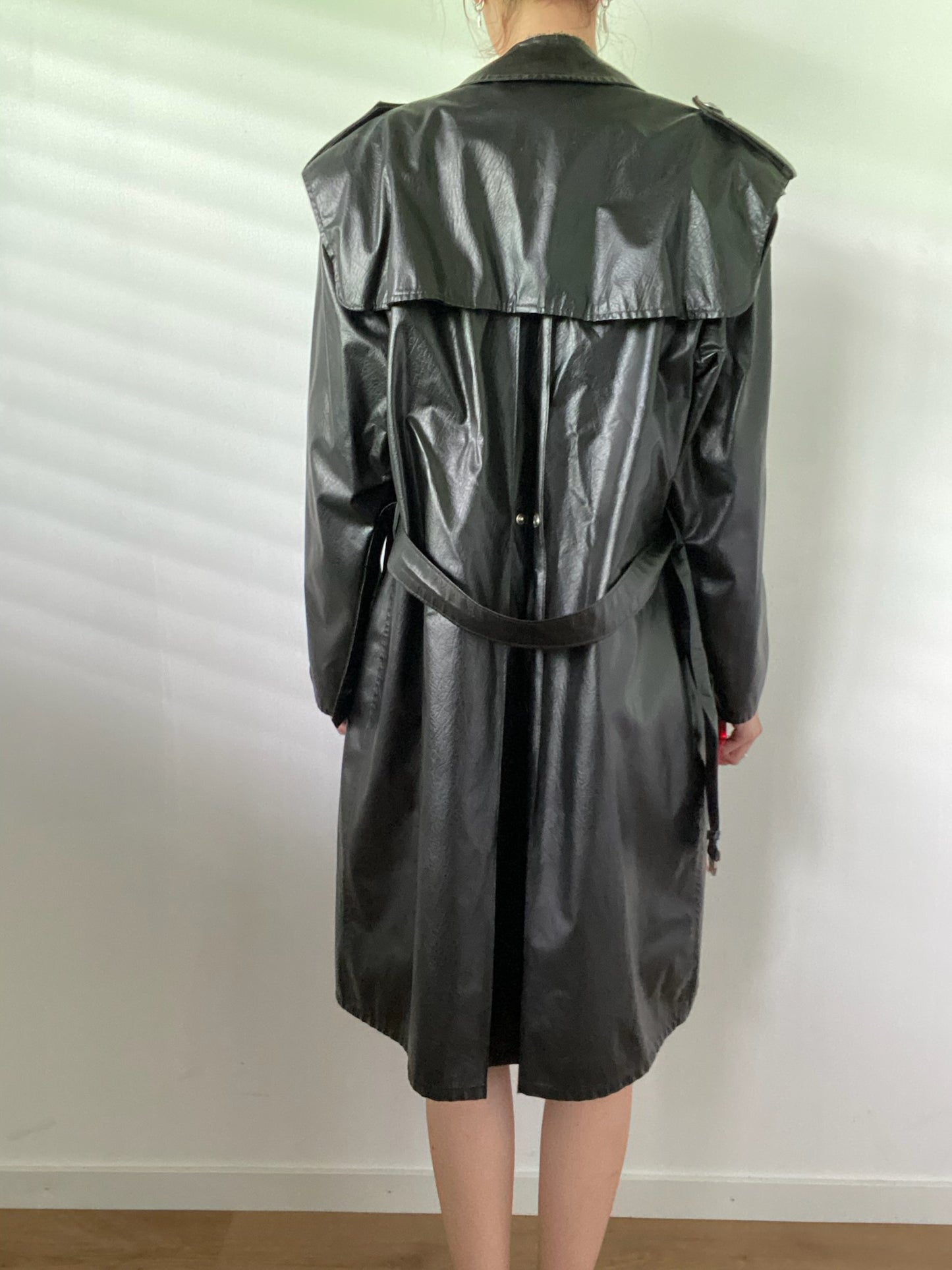 Vintage Leather Coat | Bern