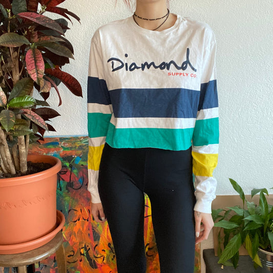 Diamond Supply Cropped Longsleeve