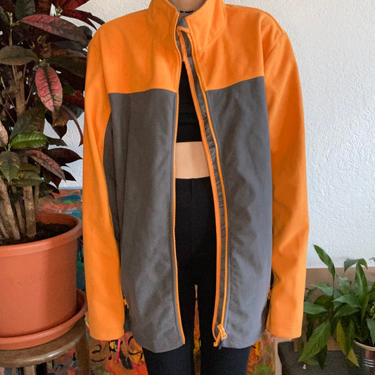 Gray and Orange Jacket