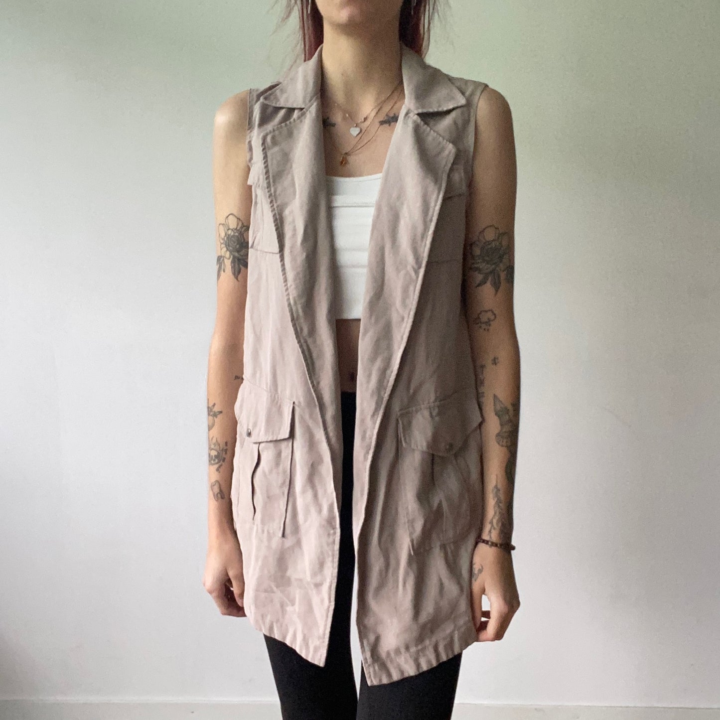 Beige Vest