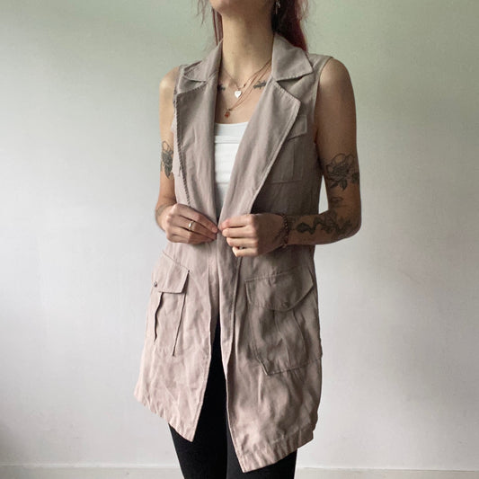 Beige Vest