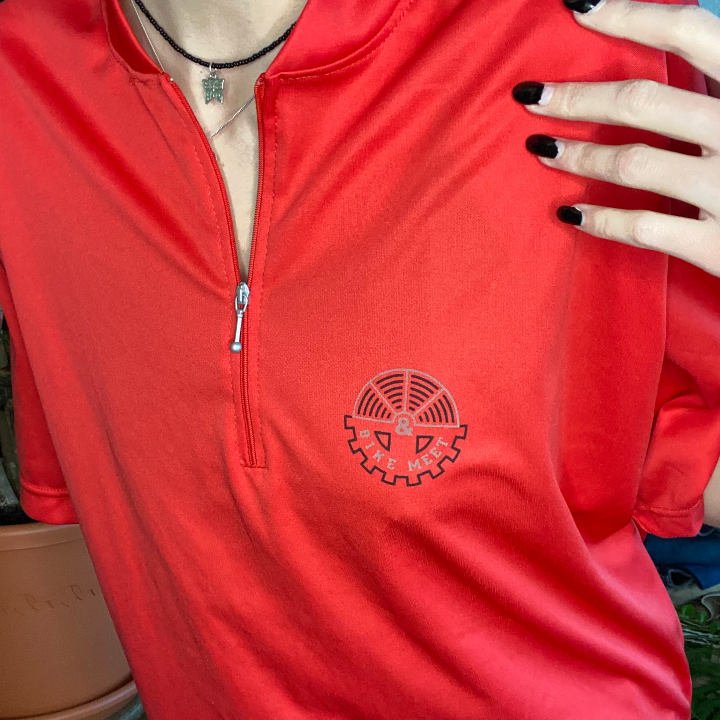 Half Zip Tee (Bike-Shirt)