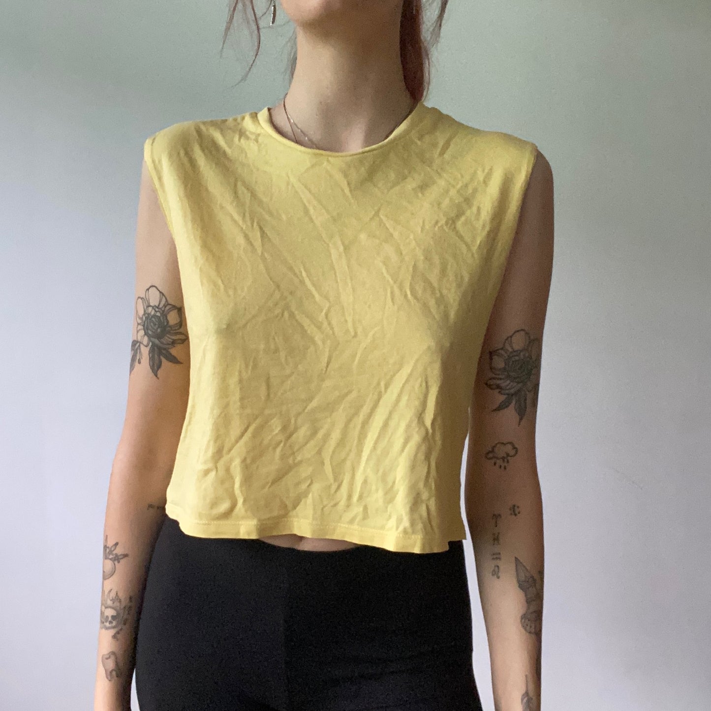 Yellow Croptop