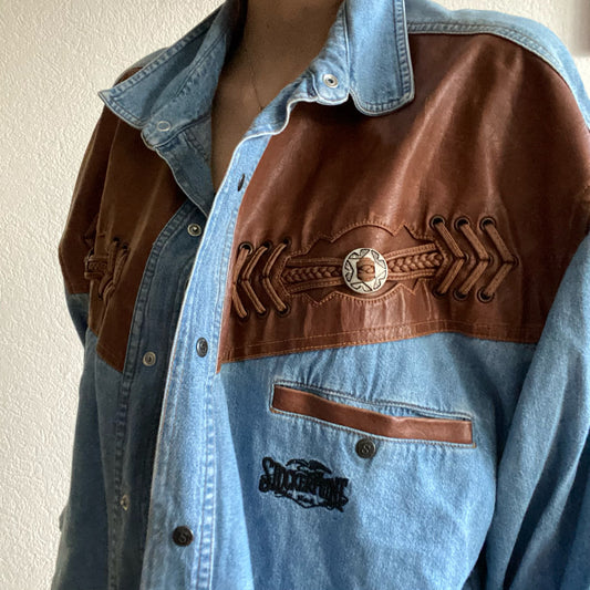 Vintage Jeans Blouse | Bern