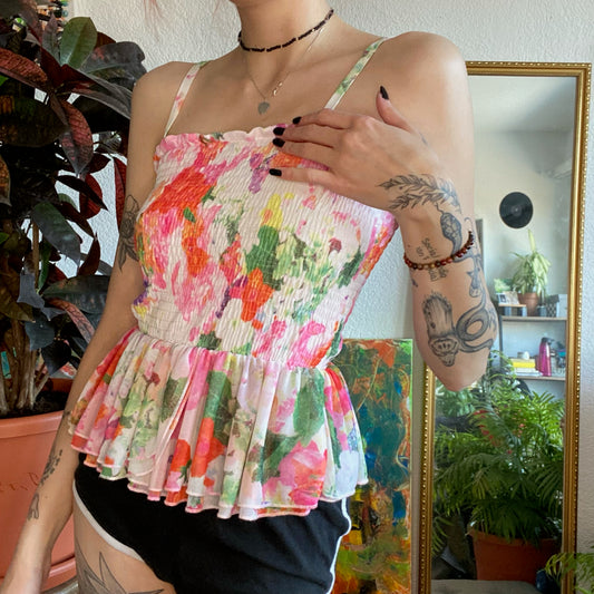 Wotp blanc avec imprimé floral | Berne