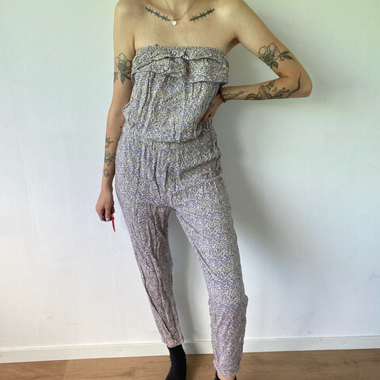 Purple Overall with yellow blue and white dots | Bern